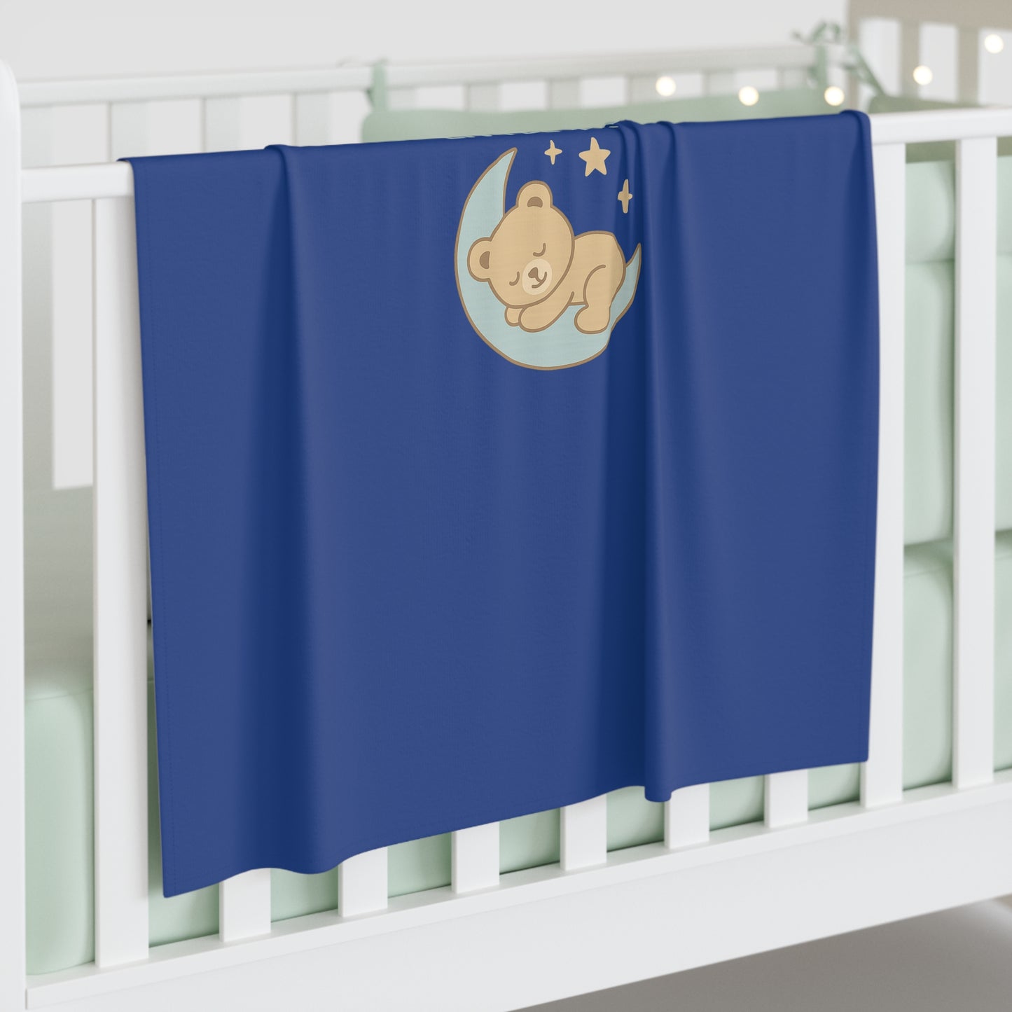 Dream Big Baby Swaddle Blanket | Soft Cotton Wrap for Newborns, Baby Shower Gift, Nursery Decor, Cozy Sleep Blanket, Infant Blanket