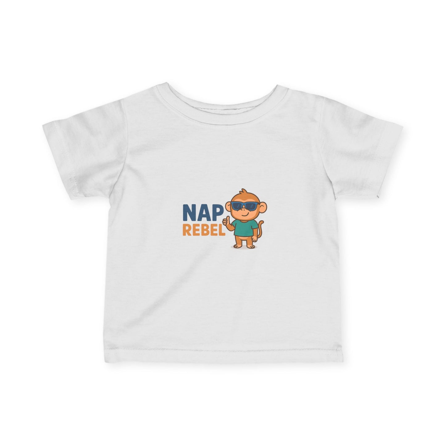 Nap Rebel Infant Tee, Cute Baby T-Shirt, Fun Toddler Outfit, Baby Shower Gift, Playful Kids Apparel