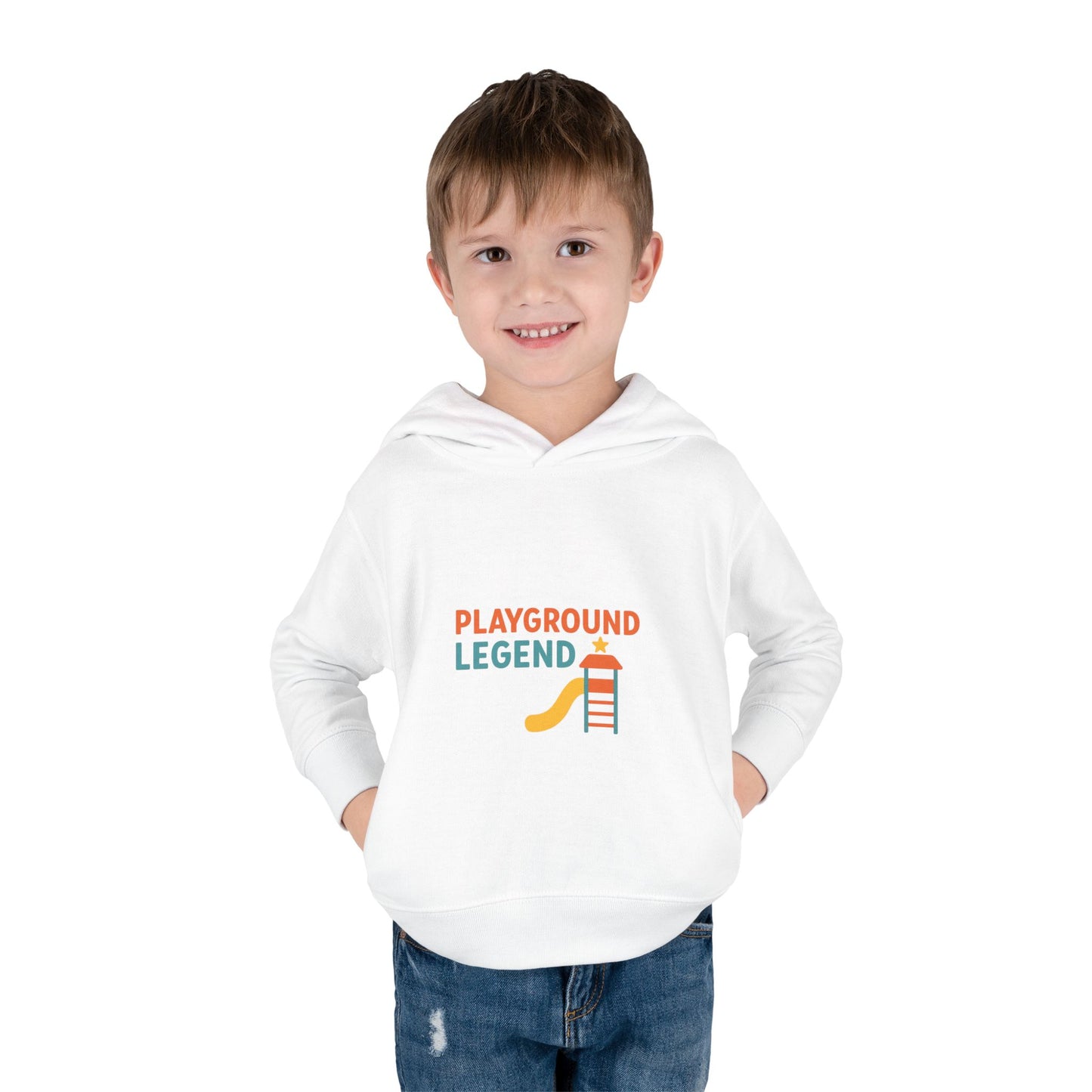 Playground Legend Toddler Hoodie | Cozy Pullover for Little Adventurers, Ideal for Playdates, Birthdays, Gift for Kids, MiniMood