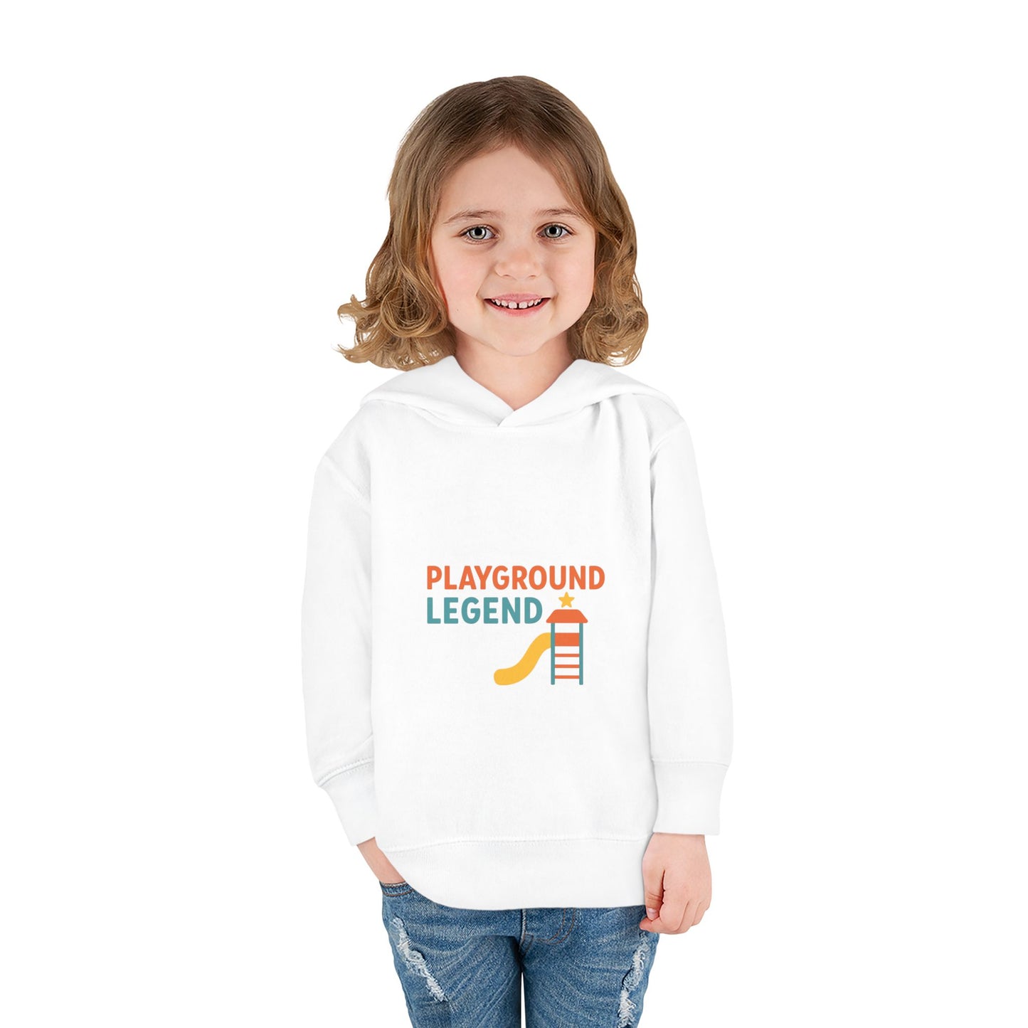 Playground Legend Toddler Hoodie | Cozy Pullover for Little Adventurers, Ideal for Playdates, Birthdays, Gift for Kids, MiniMood