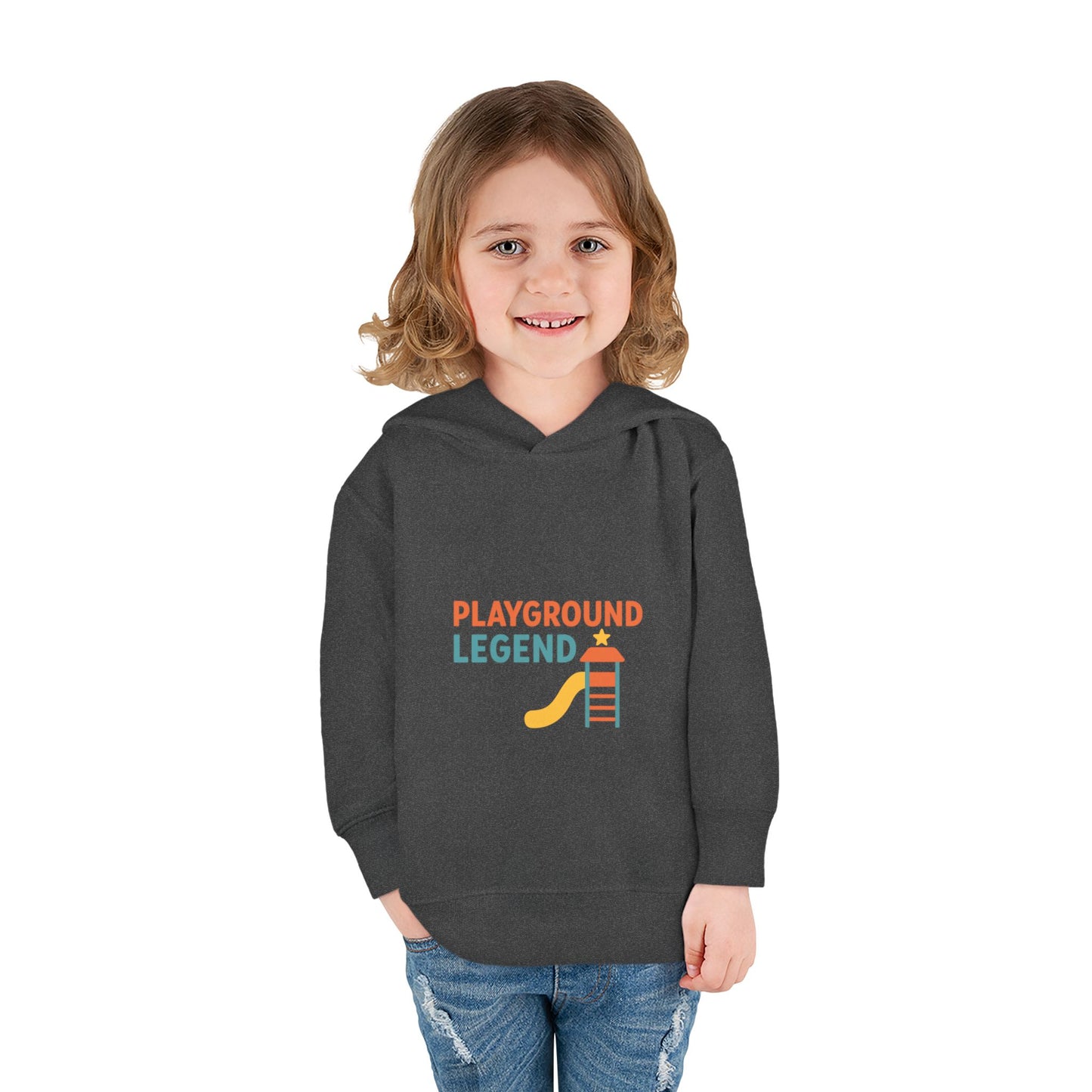 Playground Legend Toddler Hoodie | Cozy Pullover for Little Adventurers, Ideal for Playdates, Birthdays, Gift for Kids, MiniMood