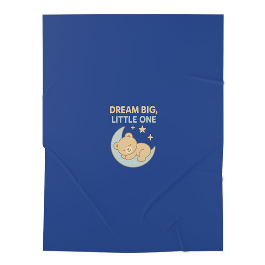 Dream Big Baby Swaddle Blanket | Soft Cotton Wrap for Newborns, Baby Shower Gift, Nursery Decor, Cozy Sleep Blanket, Infant Blanket