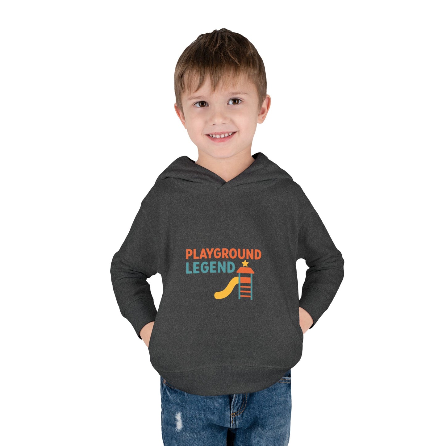 Playground Legend Toddler Hoodie | Cozy Pullover for Little Adventurers, Ideal for Playdates, Birthdays, Gift for Kids, MiniMood