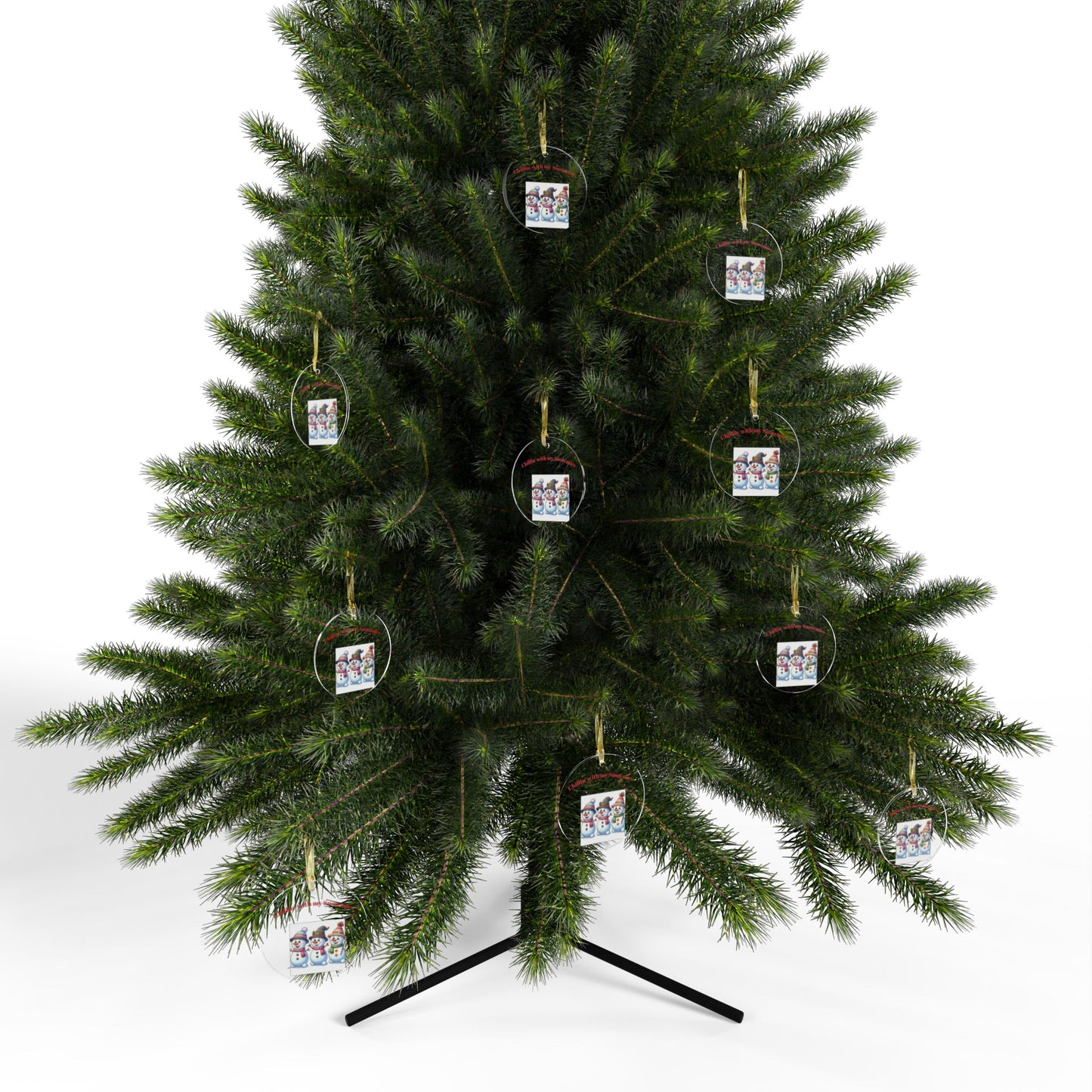 Playful Acrylic Ornaments for Holiday Cheer, Not Cool Snowman Decor, Fun Gifts for Christmas, Tree Hangings, Unique Gifts