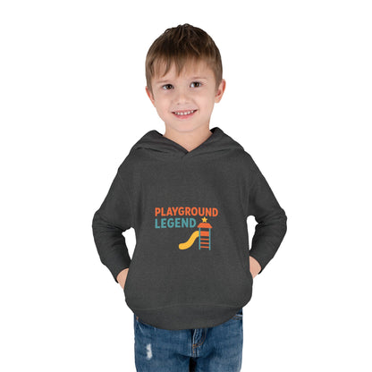 Playground Legend Toddler Hoodie | Cozy Pullover for Little Adventurers, Ideal for Playdates, Birthdays, Gift for Kids, MiniMood